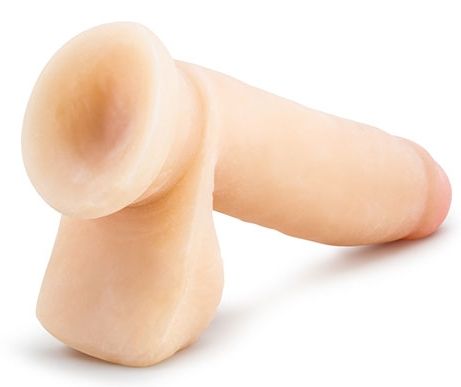 Телесный фаллоимитатор 7 inch Sensa Feel Dildo - 17,8 см. - Blush Novelties