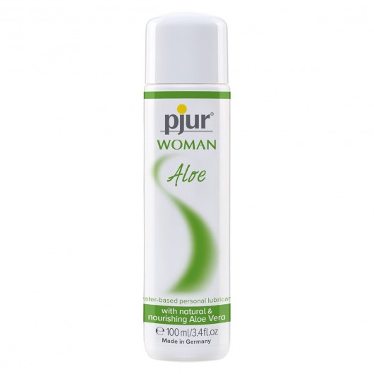 Лубрикант на водной основе pjur WOMAN Aloe - 100 мл. - Pjur - купить с доставкой в Казани