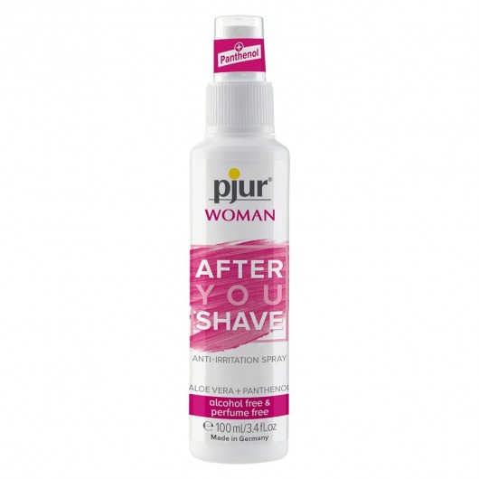 Спрей после бритья pjur WOMAN After You Shave Spray - 100 мл. - Pjur - купить с доставкой в Казани