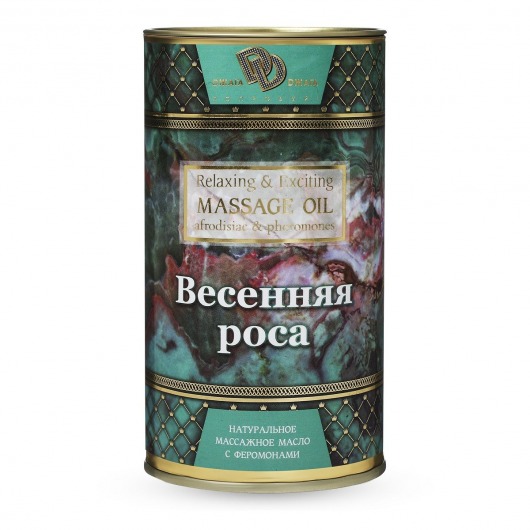 Натуральное массажное масло  Весенняя роса  - 50 мл. - БиоМед - купить с доставкой в Казани