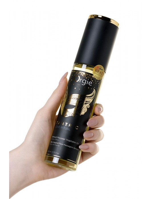 Растительное массажное масло Orgie Tantric Love Ritual - 200 мл. - ORGIE - купить с доставкой в Казани