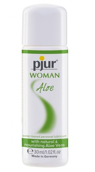 Лубрикант на водной основе pjur WOMAN Aloe - 30 мл. - Pjur - купить с доставкой в Казани