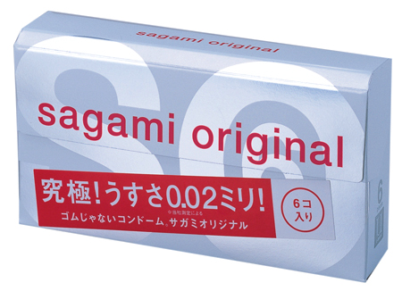 Ультратонкие презервативы Sagami Original - 6 шт. - Sagami - купить с доставкой в Казани