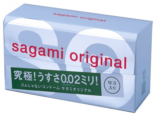 Ультратонкие презервативы Sagami Original - 12 шт. - Sagami - купить с доставкой в Казани