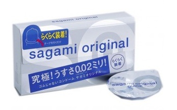 Ультратонкие презервативы Sagami Original QUICK - 6 шт. - Sagami - купить с доставкой в Казани