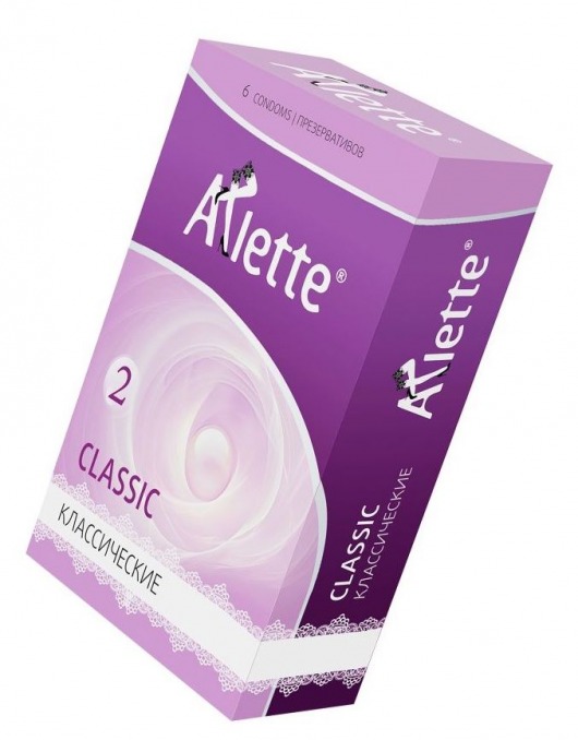 Классические презервативы Arlette Classic - 6 шт. - Arlette - купить с доставкой в Казани