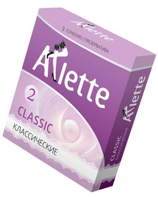 Классические презервативы Arlette Classic - 3 шт. - Arlette - купить с доставкой в Казани