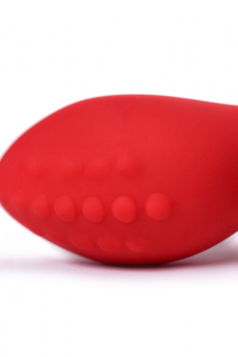 Красный силиконовый вибростимулятор простаты Proman - 12,5 см. - ToyFa - в Казани купить с доставкой
