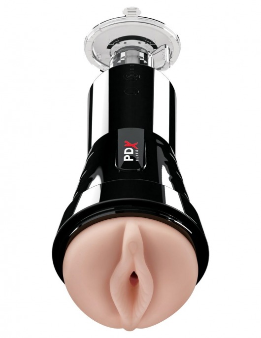 Телесный вибромастурбатор-вагина Cock Compressor Vibrating Stroker - Pipedream - в Казани купить с доставкой