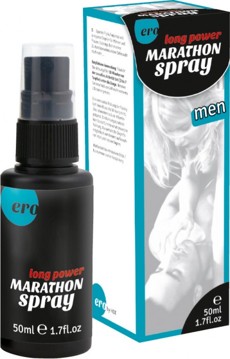 Пролонгирующий спрей для мужчин Long Power Marathon Spray - 50 мл. - Ero - купить с доставкой в Казани