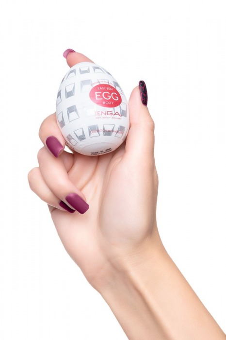 Мастурбатор-яйцо EGG Boxy - Tenga - в Казани купить с доставкой