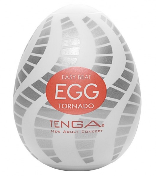 Мастурбатор-яйцо EGG Tornado - Tenga - в Казани купить с доставкой