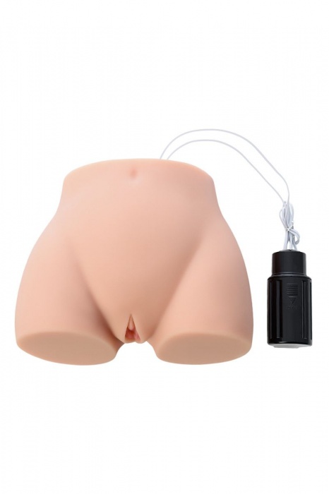 Мастурбатор-полуторс Cherry с вибрацией и двумя любовными тоннелями - KOKOS - в Казани купить с доставкой