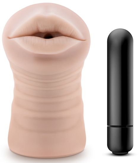 Телесный мастурбатор-ротик Skye - Blush Novelties - в Казани купить с доставкой