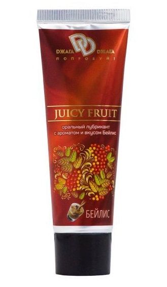 Интимный съедобный лубрикант JUICY FRUIT с ароматом  Бейлис  - 30 мл. - БиоМед - купить с доставкой в Казани