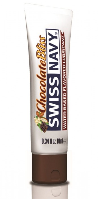 Лубрикант с ароматом шоколада Swiss Navy Chocolate Bliss Lube - 10 мл. - Swiss navy - купить с доставкой в Казани