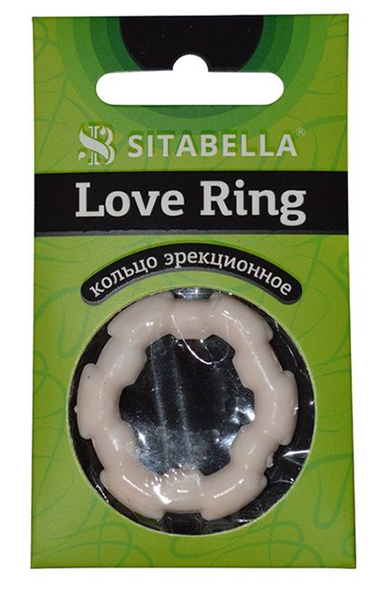 Фигурное эрекционное кольцо из киберкожи - Sitabella - в Казани купить с доставкой