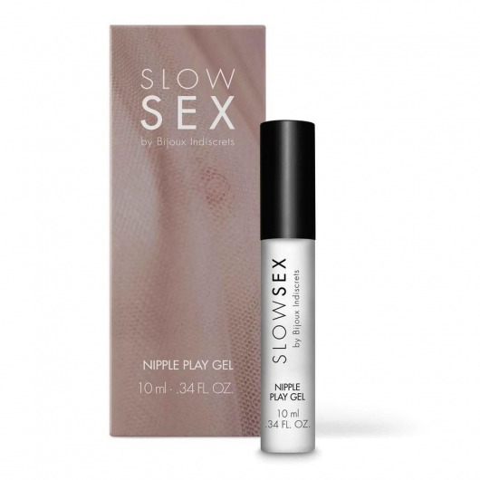 Возбуждающий гель для сосков Slow Sex Nipple Play Gel - 10 мл. - Bijoux Indiscrets - купить с доставкой в Казани