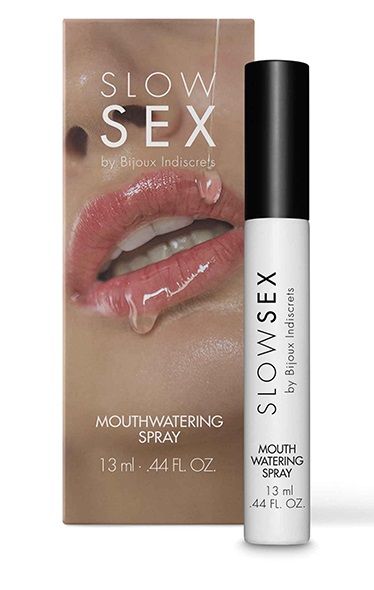 Спрей для усиления слюноотделения Slow Sex Mouthwatering Spray - 13 мл. - Bijoux Indiscrets - купить с доставкой в Казани