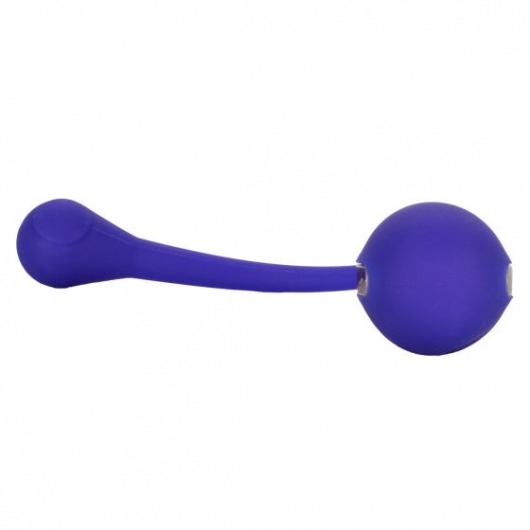 Фиолетовый шарик с электростимуляцией и вибрацией Intimate E-Stimulator Remote Kegel Exerciser - California Exotic Novelties - купить с доставкой в Казани