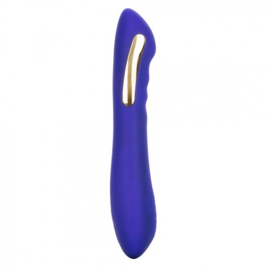 Фиолетовый вибратор с электростимуляцией Intimate E-Stimulator Petite Wand - 18,5 см. - California Exotic Novelties - купить с доставкой в Казани