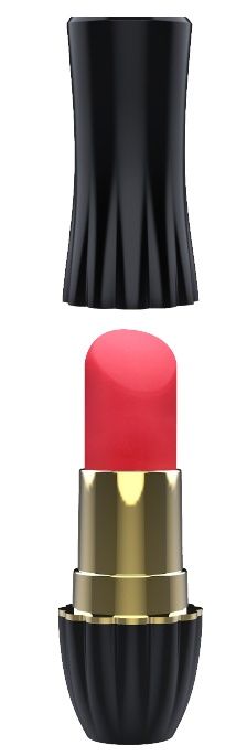 Клиторальный стимулятор-помада LIPSTICK - 9,3 см. - Dream Toys - купить с доставкой в Казани