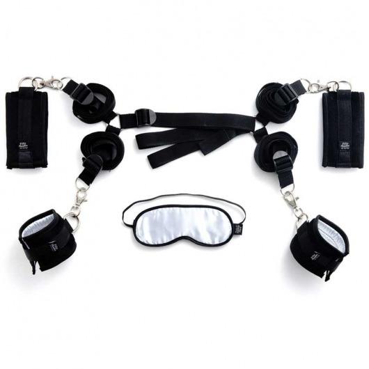 Комплект бондажа Under The Bed Restraints Kit - Fifty Shades of Grey - купить с доставкой в Казани