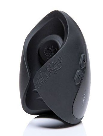 Черный инновационный мужской вибратор PULSE SOLO ESSENTIAL - Hot Octopuss - в Казани купить с доставкой