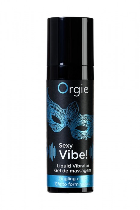 Гель для массажа ORGIE Sexy Vibe Liquid Vibrator с эффектом вибрации - 15 мл. - ORGIE - купить с доставкой в Казани