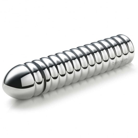 Рельефный фаллос для интенсивного электросекса Groovey George - 20 см. - MyStim - купить с доставкой в Казани