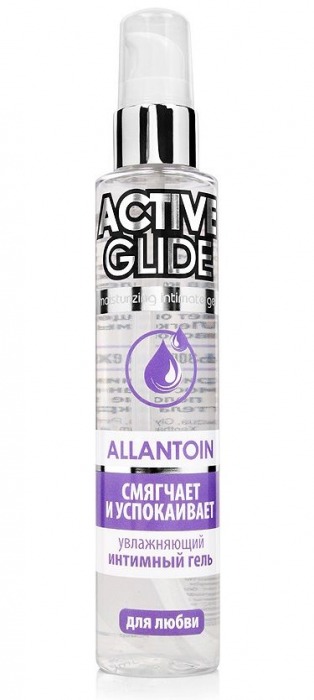 Увлажняющий интимный гель Active Glide Allantoin - 100 гр. - Биоритм - купить с доставкой в Казани