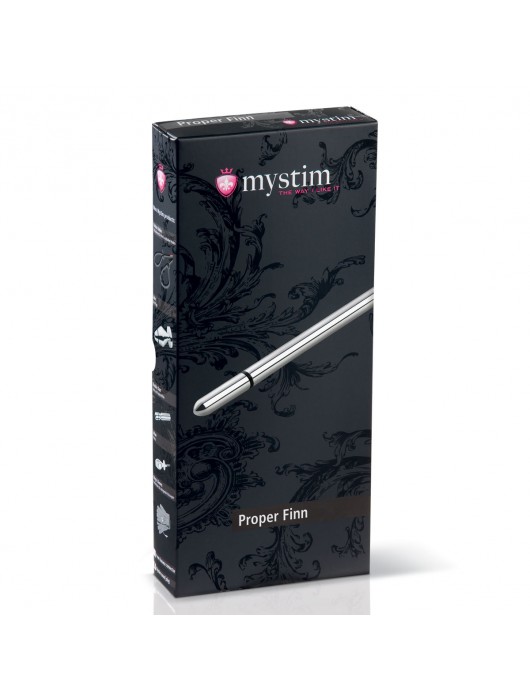 Электростимулятор уретры Proper Finn - 20 см. - MyStim - купить с доставкой в Казани