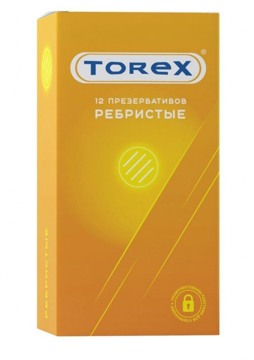 Текстурированные презервативы Torex  Ребристые  - 12 шт. - Torex - купить с доставкой в Казани