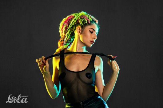 Черный стек Tease - 56,5 см. - Lola Games - купить с доставкой в Казани