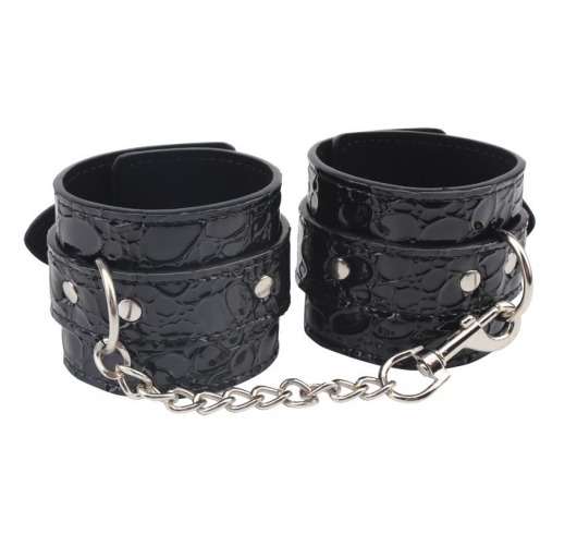 Черные наручники Be good Wrist Cuffs - Chisa - купить с доставкой в Казани