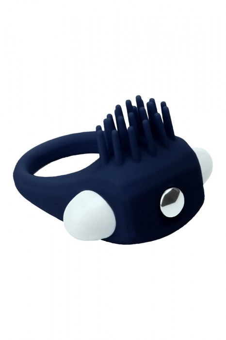 Синее эрекционное виброкольцо STIMU RING - Dream Toys - в Казани купить с доставкой