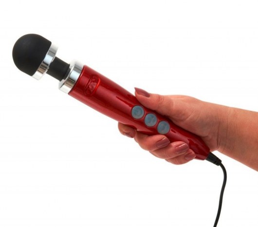 Красный вибратор Doxy Number 3 - 28 см. - Doxy