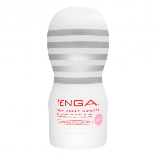 Мастурбатор TENGA Original Vacuum Cup Soft - Tenga - в Казани купить с доставкой