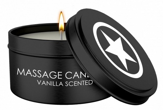 Массажная свеча с ароматом ванили Massage Candle - Shots Media BV - купить с доставкой в Казани