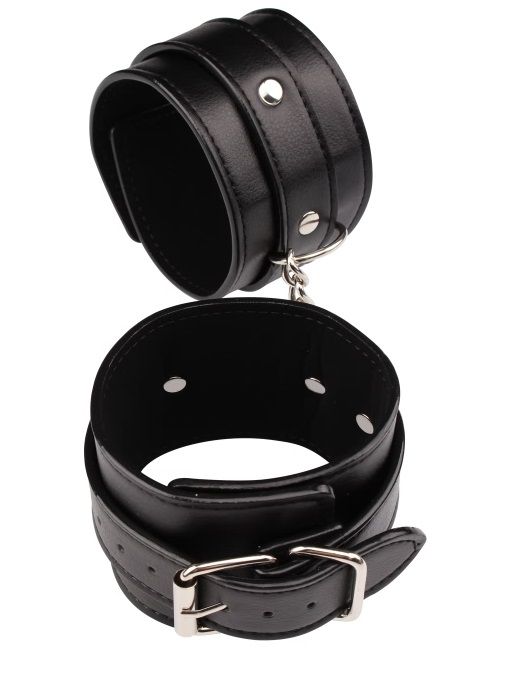 Черные оковы Classic Ankle Cuffs - Chisa - купить с доставкой в Казани