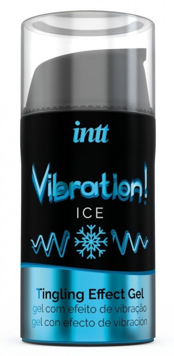 Жидкий интимный гель с эффектом вибрации Vibration! Ice - 15 мл. - INTT - купить с доставкой в Казани