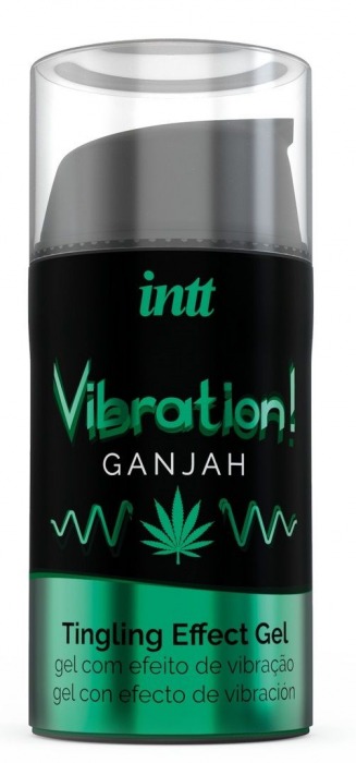 Жидкий интимный гель с эффектом вибрации Vibration! Ganjah - 15 мл. - INTT - купить с доставкой в Казани