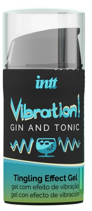 Жидкий интимный гель с эффектом вибрации Vibration! Gin   Tonic - 15 мл. - INTT - купить с доставкой в Казани