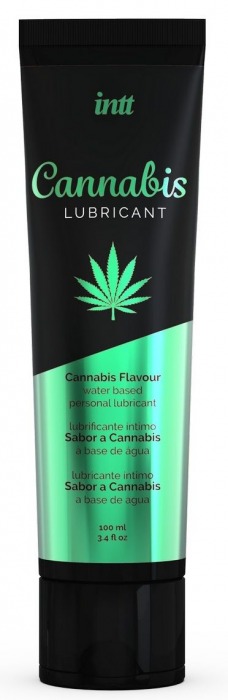 Интимный гель на водной основе Cannabis Lubricant - 100 мл. - INTT - купить с доставкой в Казани