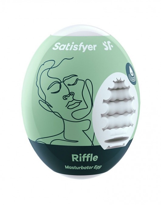 Мастурбатор-яйцо Satisfyer Riffle Mini Masturbator - Satisfyer - в Казани купить с доставкой