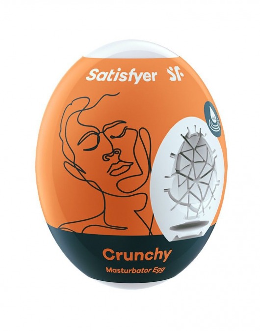 Мастурбатор-яйцо Satisfyer Crunchy Mini Masturbator - Satisfyer - в Казани купить с доставкой