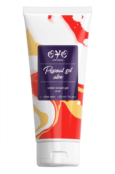 Анальная смазка на водной основе OYO Personal Gel Aloe - 50 мл. - OYO - купить с доставкой в Казани