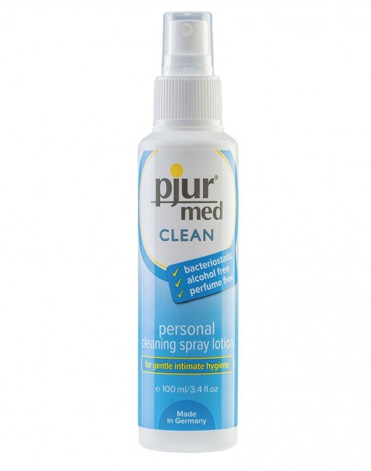 Гигиенический спрей pjur MED Clean Spray - 100 мл. - Pjur - купить с доставкой в Казани