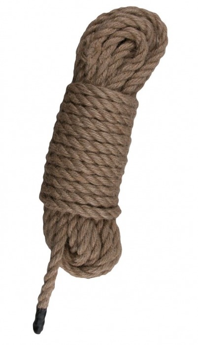 Пеньковая веревка для связывания Hemp Rope - 5 м. - Easy toys - купить с доставкой в Казани