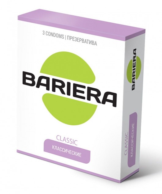 Классические презервативы Bariera Classic - 3 шт. - Bariera - купить с доставкой в Казани